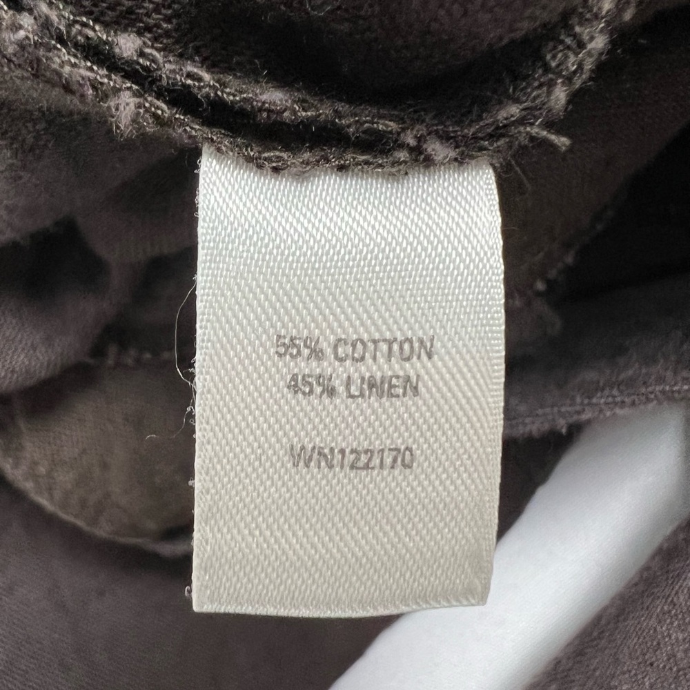 Amber Sun Cotton Linen Jacket Size Large - Picture 9 of 10